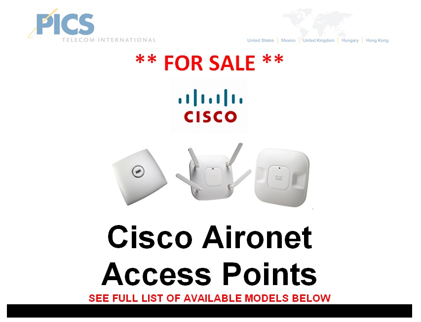 Cisco Aironet Access Points For Sale Top (7.9.13)