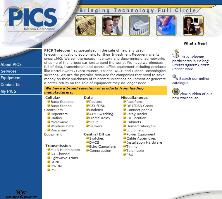 PICS Website 2006
