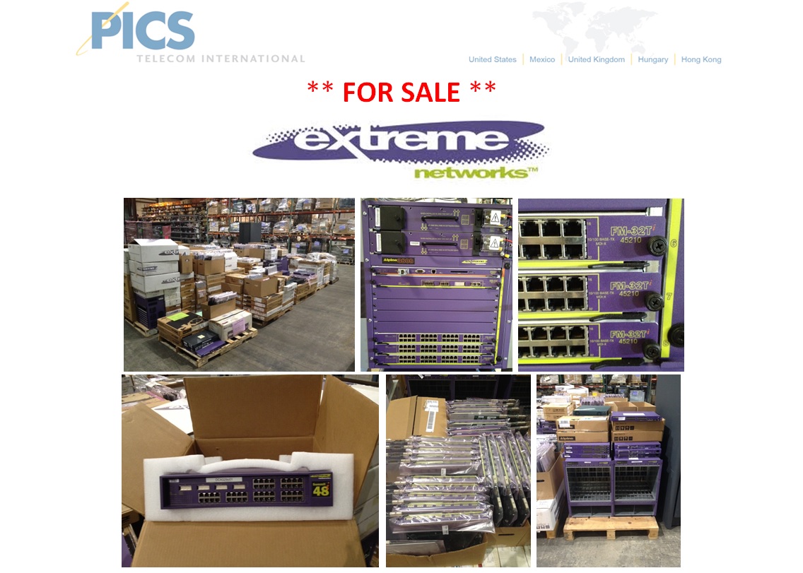 Extreme Networks Equipment For Sale Top (7.23.14)