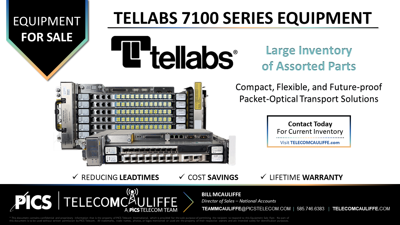 TELECOMCAULIFFE - PICS TELECOM - Tellabs 7100