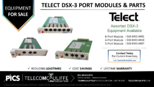 TELECOMCAULIFFE_PICS TELECOM_For Sale_Telect DSX-3_Port_Modules_010-8401-0401_010-8401-0407_010-8401-0410