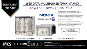TELECOMCAULIFFE - PICS TELECOM -For Sale_ Alcatel-Lucent_Nokia Data Multiplexer DMX-1665