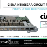 CIENA NTK667AA CIRCUIT PACKS PKT OTN IF 100G 10X XFP CIRCUIT PACK