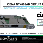 CIENA NTK668AB CIRCUIT PACKS PKT OTN I F 100G 2X40G 1XCFP2 2XQSFP CIRCUIT PACK