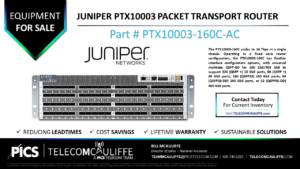 TELECOMCAULIFFE_PICS-Telecom-ForSale-Juniper-PTX10003-160C-AC-Juniper PTX10003 Packet Transport Router