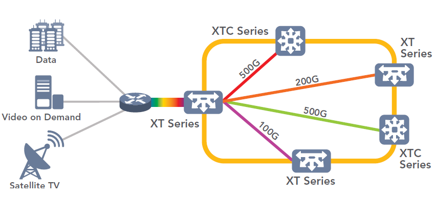 Infinera DTN-X XTC and XT Series Network