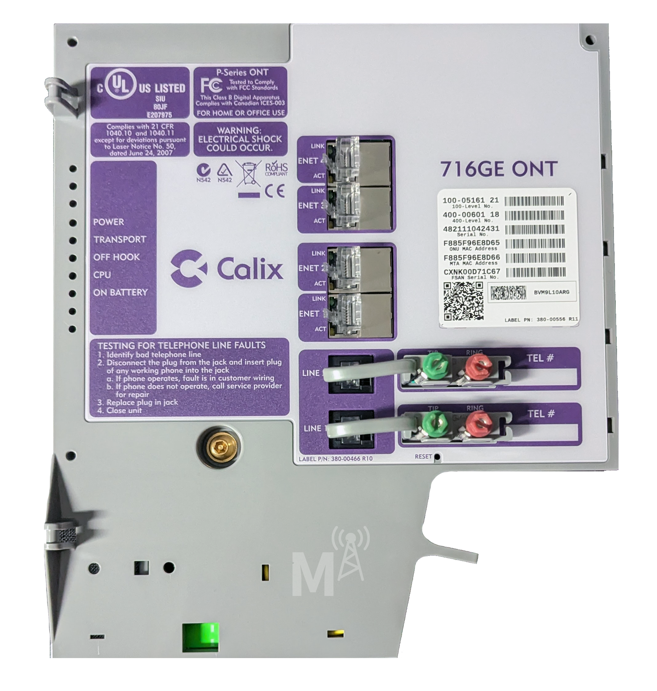 Calix-716ge-ont-100-05161 -TM