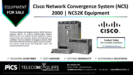 Cisco Network Convergence System (NCS) 2000 | NCS2K - TELECOMCAULIFFE