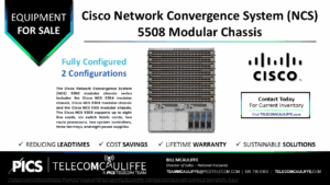 TELECOMCAULIFFE_PICS-Telecom-ForSale-Cisco Network Convergence System-NCS-5508 Modular Chassis