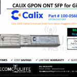 TELECOMCAULIFFE_PICS-Telecom-ForSale-Calix_GPON-ONT-SFP_SFP+_ Gigaspire_Optics_100-05609