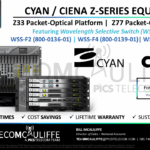 TELECOMCAULIFFE_PICS-Telecom-ForSale-Cyan_Ciena_Z33_Z77_WSS-F2_WSS-F4_WSS-F8