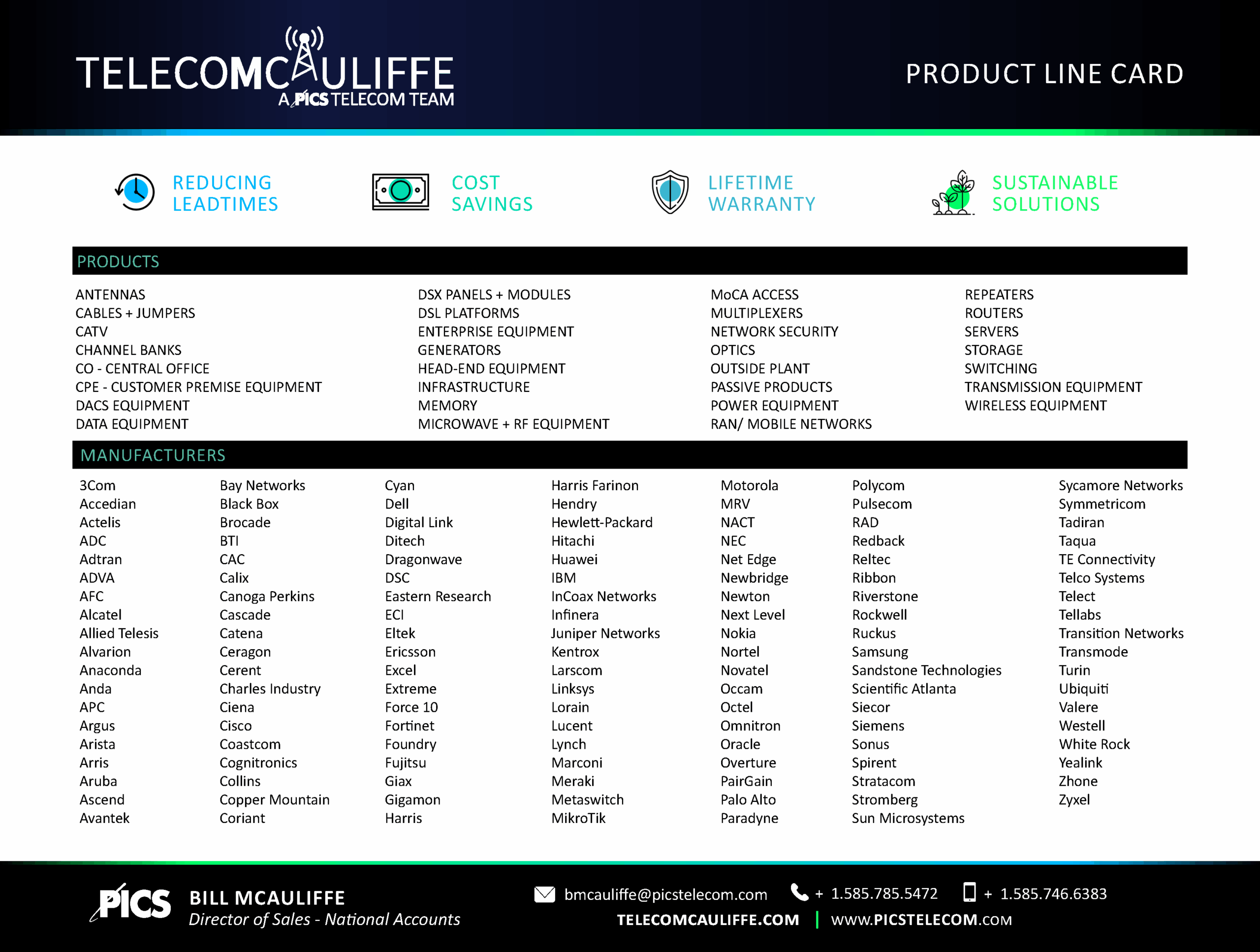 TELECOMCAULIFFE_PICS_Telecom-Product Line Cards_Page_1