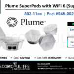 TELECOMCAULIFFE_PICS_Telecom_For_Sale_Plume SuperPod B1A -Wi-Fi 6_802.11ax_945-0025-00