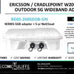 TELECOMCAULIFFE_PICS-Telecom-ForSale-Ericsson Cradlepoint W2005-5GB Series BE05-20055GB-GN