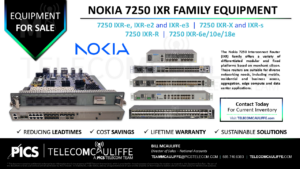 TELECOMCAULIFFE_PICS-Telecom-ForSale-Nokia-Alcatel-Lucent-7250 IXR-e, IXR-e2 and IXR-e3 - 7250 IXR-X and IXR-s